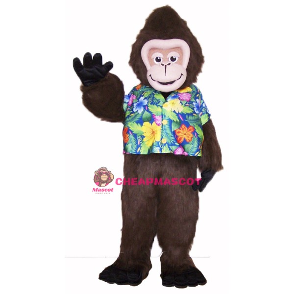 Summer Gorilla Mascot Costume