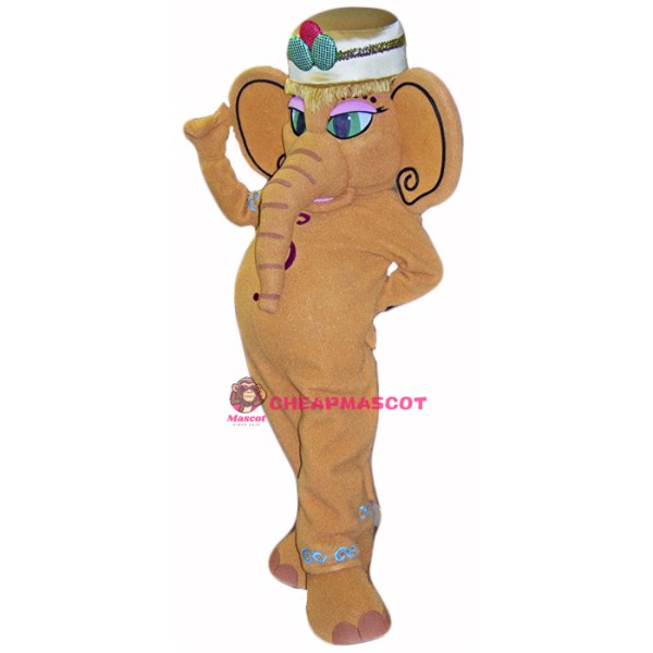 Shaka Elephant Mascot Costume