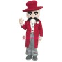 High School Rebel Mascot Costume