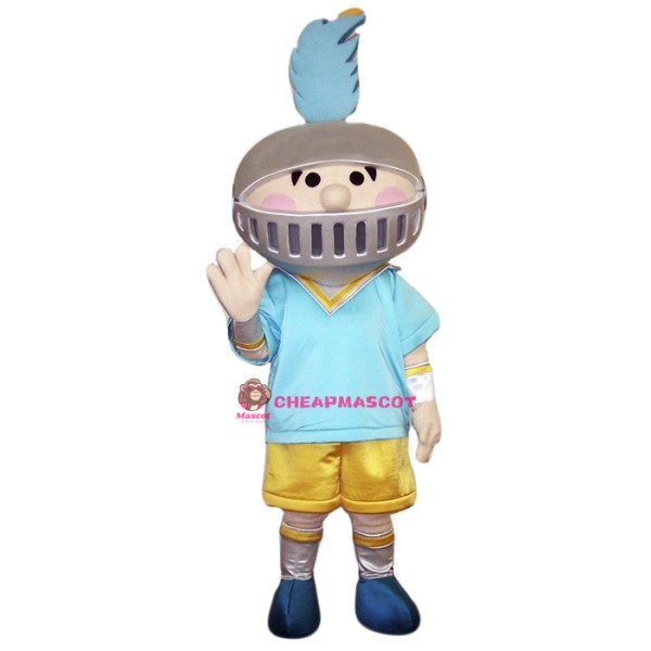 Little Boy Knight Mascot Costume
