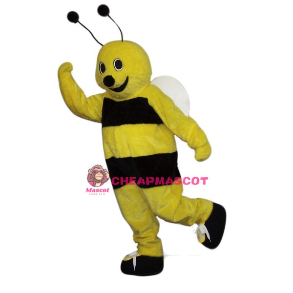 Happy Bee Mascot Costume