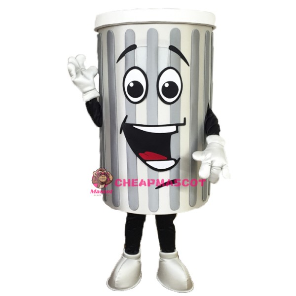 Trashcan Mascot Costume