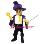 Purple Cavalier Mascot Costume