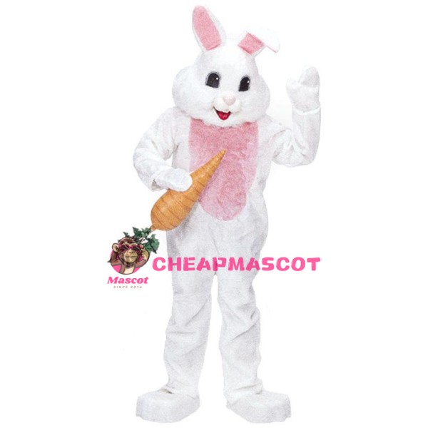Pink Easter Rabbit Mascot Costume