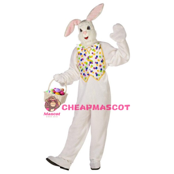 Deluxe Easter Bunny Adult Mascot Costume