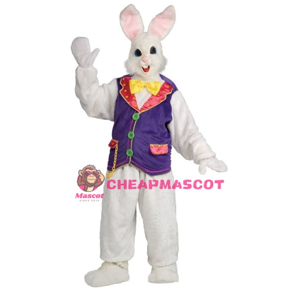 Easter Bunny Adult Mascot Costume