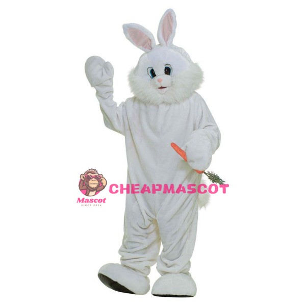 Plush Bunny Mascot Costume