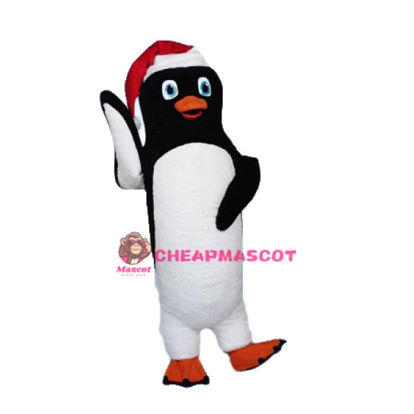 Christmas Adult Penguin Mascot Costume