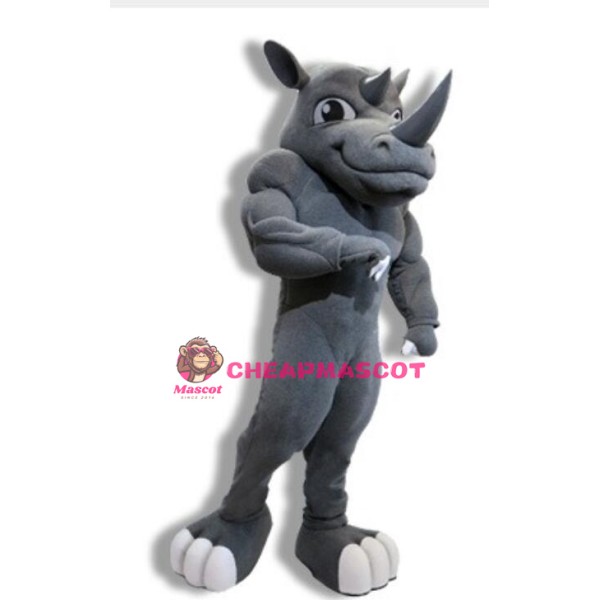 Power Rhino Mascot Costume