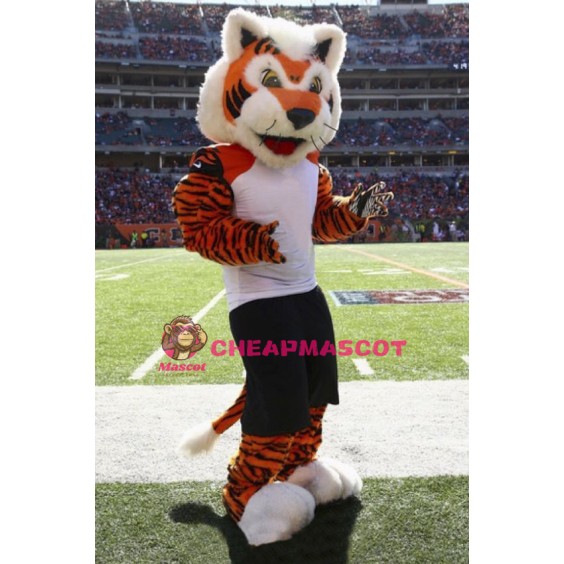 University Sport Tiger Mascot Costume