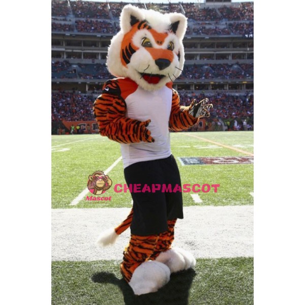University Sport Tiger Mascot Costume
