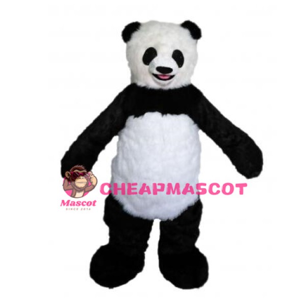 Adult Size Fancy Panda Mascot Costume
