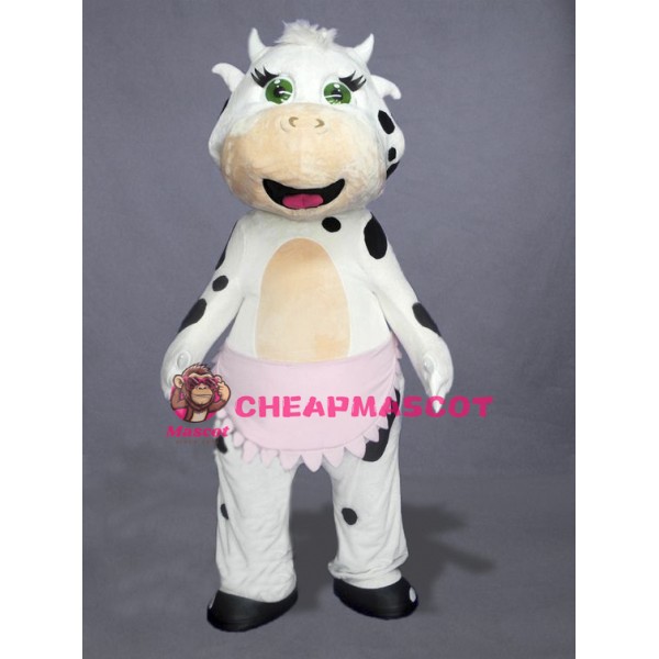 Brand New Cow Mascot Costume