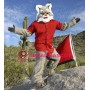 Brand New Fierce Wildcat Mascot Costume