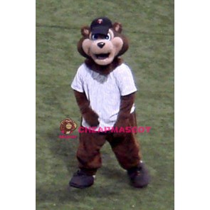 Baseball Bear Mascot Costume