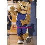 Golden Panther Mascot Costume