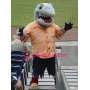 College Shark Mascot Costume