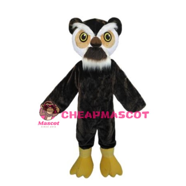 Adult Size Fancy Owl Mascot Costume Carnival Dress
