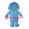 Blue Furry Dog Mascot Costume