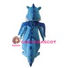 Blue Dinosaur Mascot Costume