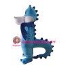 Blue Dinosaur Mascot Costume