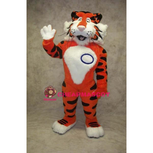 Friendly College Tiger Mascot Costume