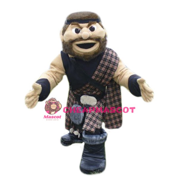 College Highlander Mascot Costume