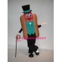 Gentleman Hot Dog Mascot Costume