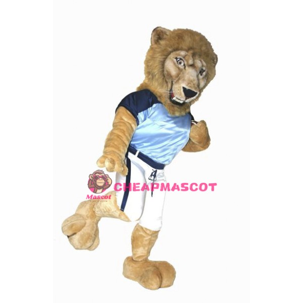 College Lightweight Lion Mascot Costume