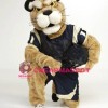 University Golden Panther Mascot Costume