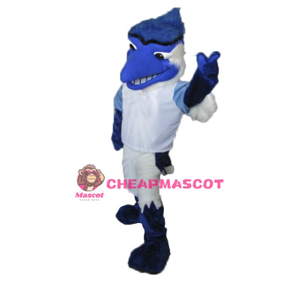 College Blue Jay Mascot Costume