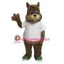 Cute Lightweight Squirrel Mascot Costume