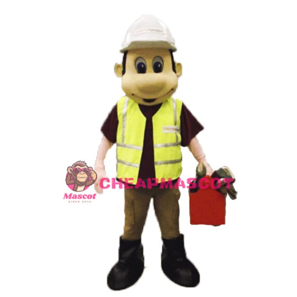 Builder Mascot Costume