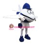 Blue Aircraft Mascot Costume