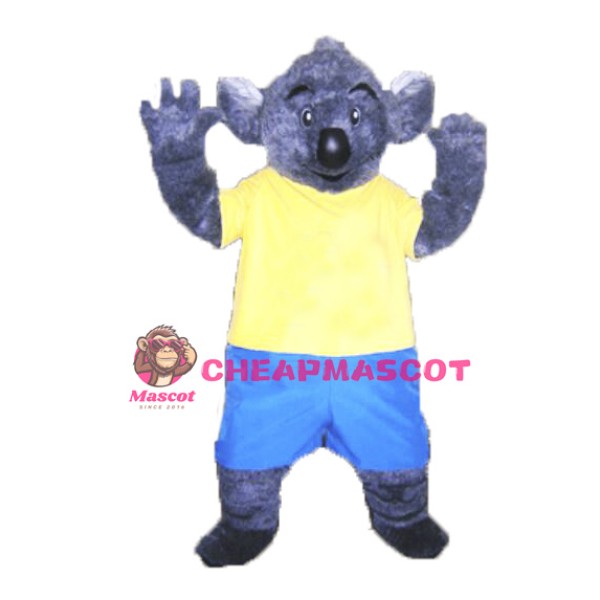 Furry Koala Mascot Costume