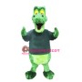 Green Alligator Mascot Costume
