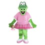 Beautiful Alice Alligator Mascot Costume