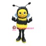 Cute Fluffy Bee Mascot Costume