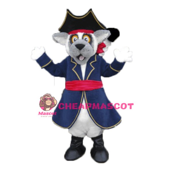 Pirate Lemurs Mascot Costume