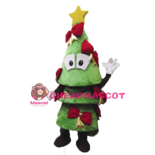 Christmas Tree Mascot Costume For Adult
