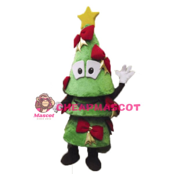 Christmas Tree Mascot Costume For Adult