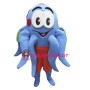 Blue Octopus Mascot Costume
