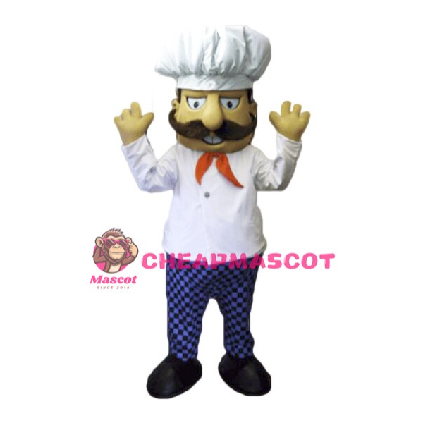 Chef Man Mascot Costume