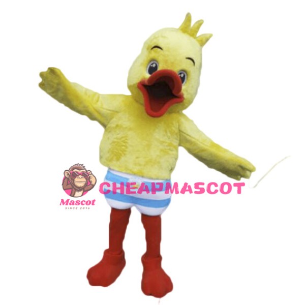 Furry Duck Mascot Costume