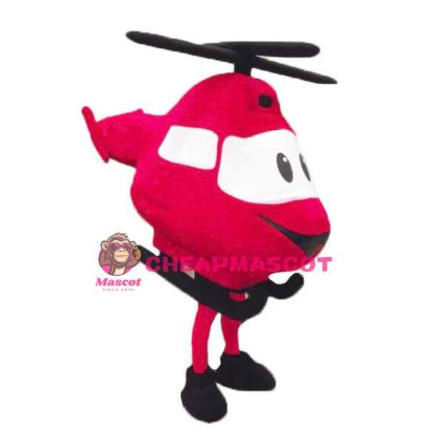 Helicopter Mascot Costume