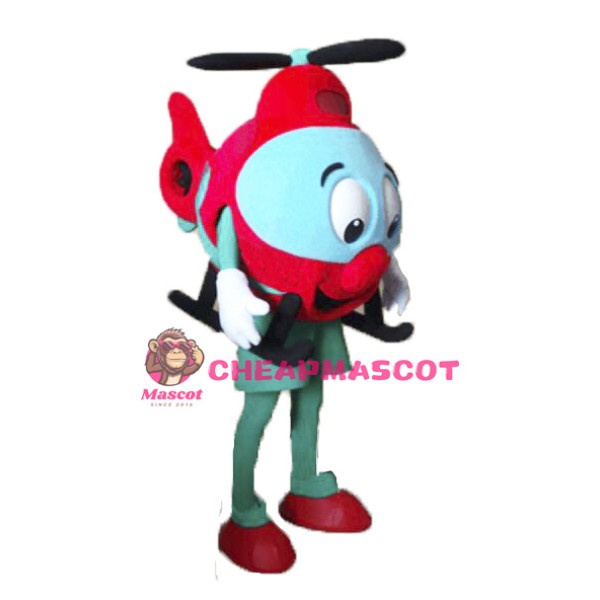 Helicopter Mascot Costume