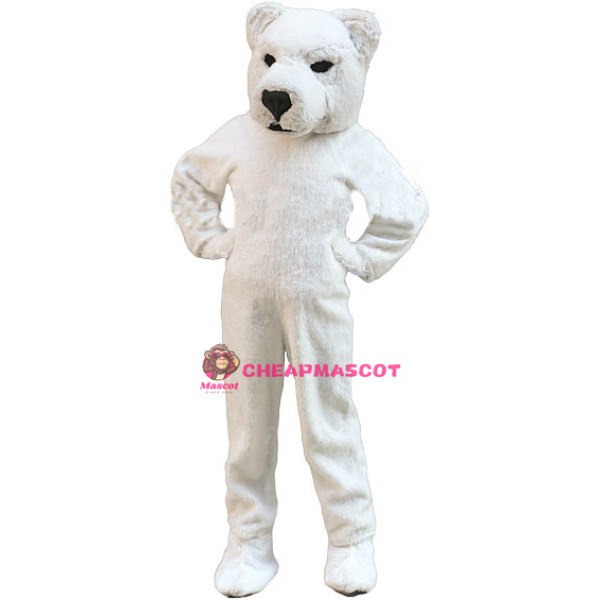 Deluxe Polar Bear Mascot Costume