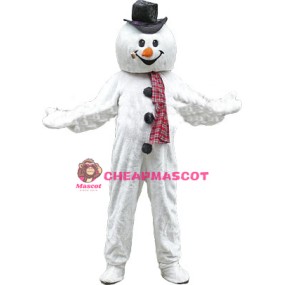 Christmas Snowman Mascot Costume