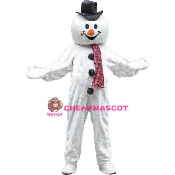 Christmas Snowman Mascot Costume