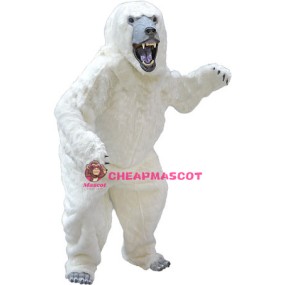 Deluxe Polar Bear Mascot Costume